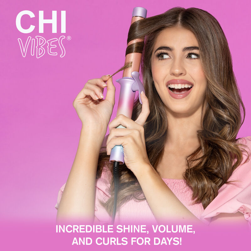 Vibes "You Go Curl" 1.25 Inch Curling Iron, , large image number null